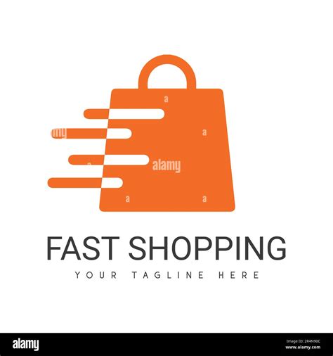 Online Mart Shopping Logo Design Grocery Store Shopping Logo Stock