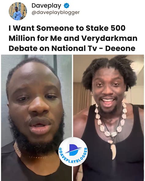 I Want Someone to Stake 500 Million for Me and Verydarkman Debate on