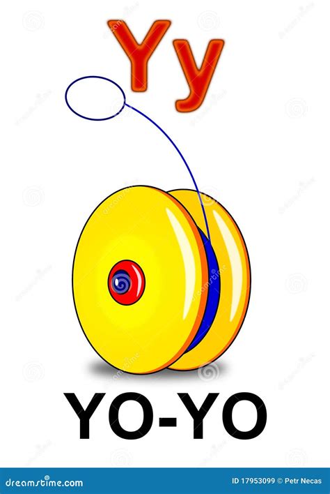 Letter Y Yo-yo Royalty Free Stock Images - Image: 17953099