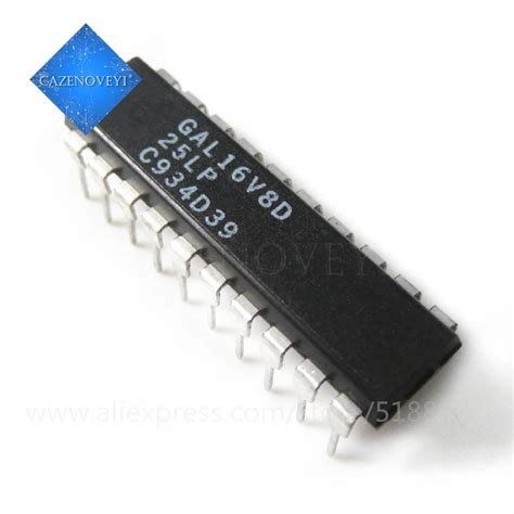5pcs/lot Gal16v8d Gal16v8d-25lp Gal16v8d-15lpi Gal16v8 Dip-20 In Stock ...