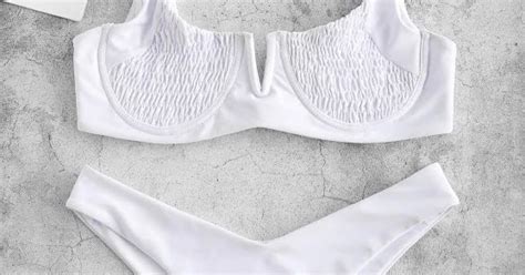 Traje de Baño Bikini Con Aro De Alambre