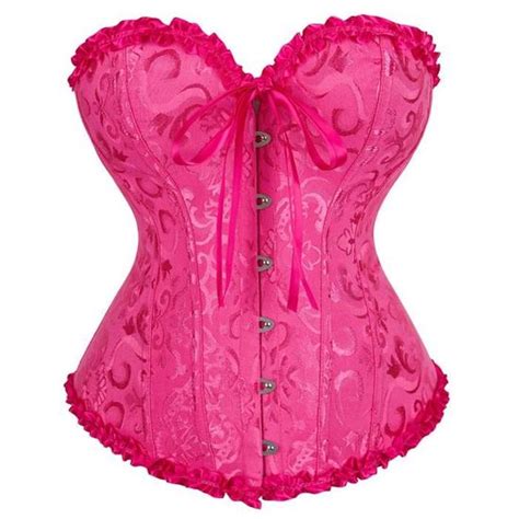 Bustiers Et Corsets En Dentelle Florale Pour Femmes Lingerie Vintage Corset Gothique Corselet En