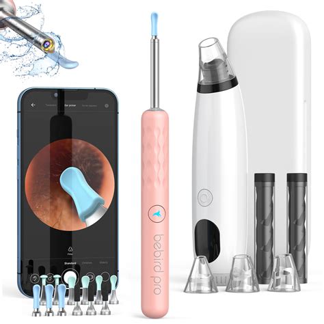 Bebird Pro Ear Wax Removal Tool with 1440P HD Camera and 6 LED Lights ...