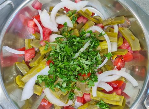 Ensalada De Nopales Un Platillo Vegetariano Con Mucho Sabor Tacos