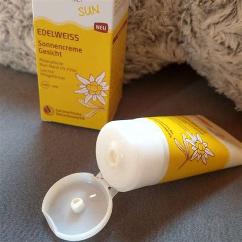 Weleda Edelweiss Sonnencreme Gesicht LSF 30 - Pinkmelon