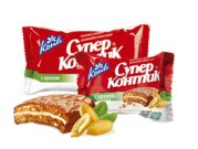 Печенье "Супер-Контик" сэндвич с орехом молочный - «Печенье -сэндвич ...