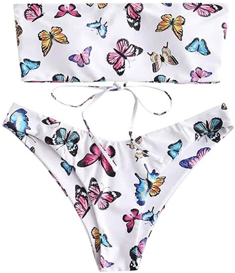 Sunflower Tankini Swimsuit For Women Adjustable Criss Cross Straps Bikini Set Ruched High