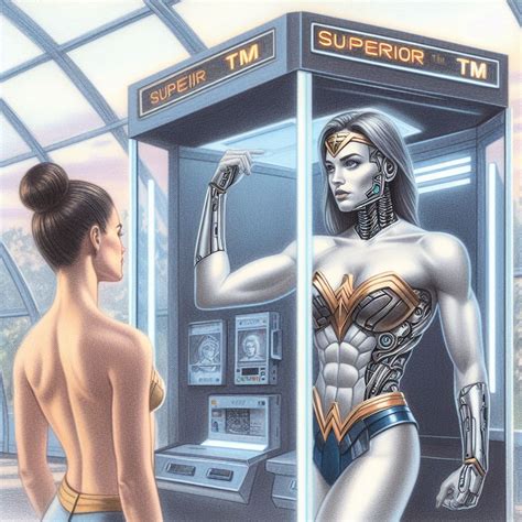 Robot Wonder Woman 25 By Queenjupytermartin On Deviantart