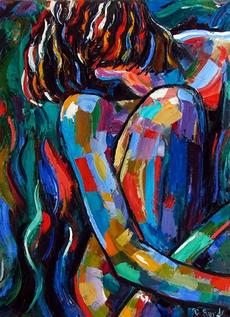 Figurative Artists International Female Nude Figure Art Painting
