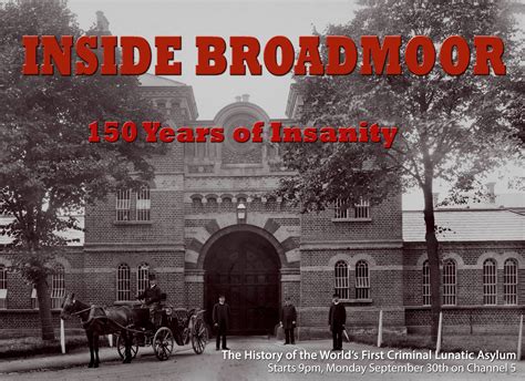 Txing Tonight Inside Broadmoor Monday 30th September 9pm Channel 5