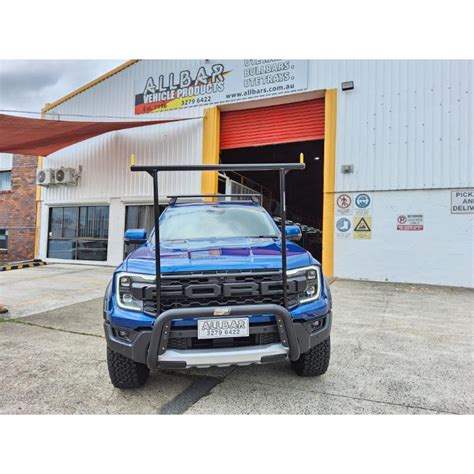 Next Gen Ford Raptor 2024 Pcoated Black Nudgbar With Black Hrack