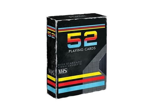 Карты игральные VHS Playing Cards 52 - купить с доставкой по выгодным ...
