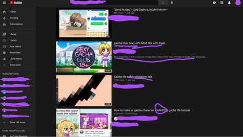 I Caught My Sister Searching Nude Gacha Charactors And Gacha Heat On YT Flair R