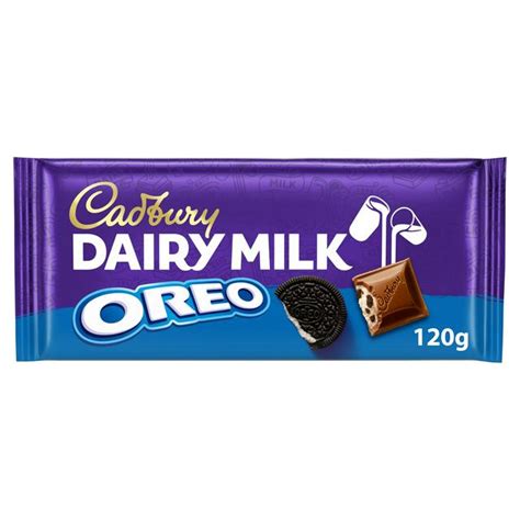 Cadbury Dairy Milk With Oreo Chocolate Bar 120g £125 Compare Prices