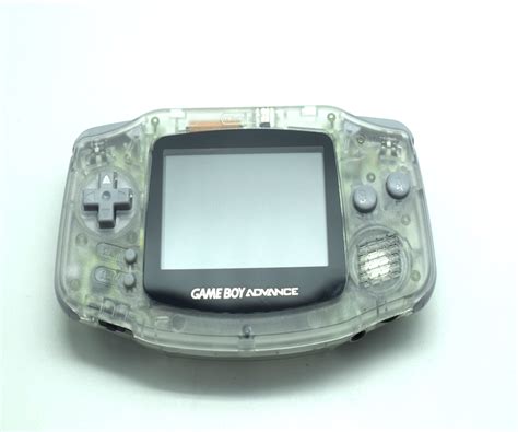 Nintendo Gameboy Advance Gba Transparent Like New Baxtros
