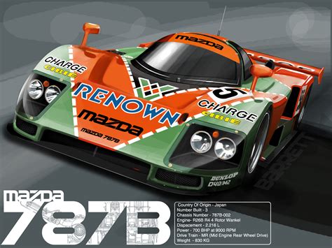 Sketchsitebarrett Mazda 787 B Render