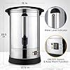 Zulay Cup Commercial Coffee Urn Hot Beverage Dispenser Bpa Free Stainless Steel Hot