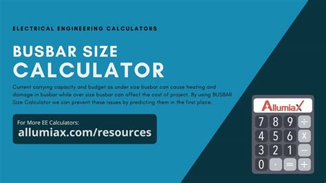 Bus Bar Size Calculator