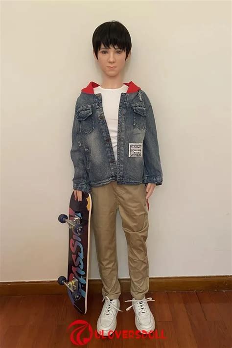 Ian Realistic Silicone Head Shy Boy Sex Dolls Photo