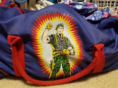 My Daughter Now Uses The Same Gi Joe Duffle Bag For Sleepovers That I