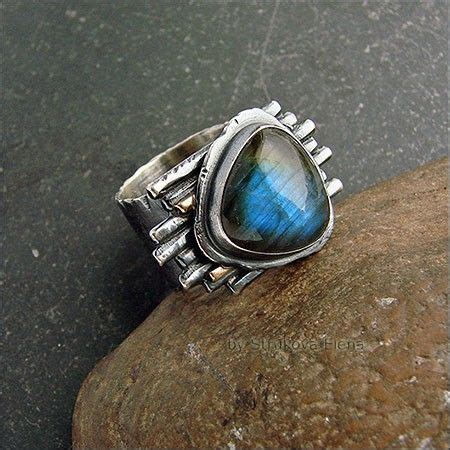 Кольцо с лабрадором | Серебро, Кольца из белого золота, Винтажные ...