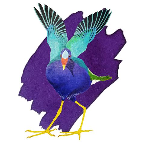 Purple Gallinule Purple – Amarillo Stationery