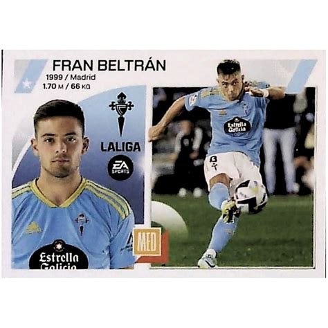 Venta Cromo Fran Beltrán Celta Panini Liga Este 2023 24