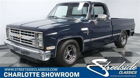 Classic Vintage Chrome Square Body American Racing Short Bed Chevy