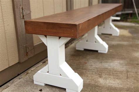 How To Build A Farmhouse Bench Builders Villa