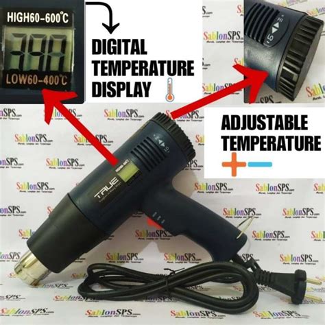 Promo HOT GUN HEAT GUN MESIN PEMANAS TRUE HOT AIR GUN TR88 Diskon 23 Di Seller Rhmd
