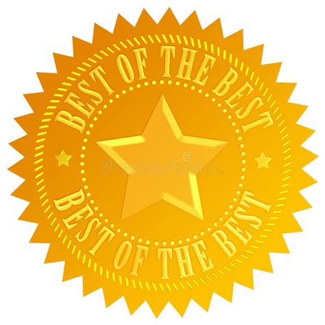 beste van het beste stock illustratie illustration  illustratie