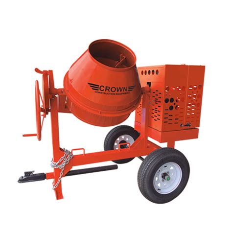 9 Cubic Ft Concrete Mixer W8hp Honda Engine Whitch Assembly Unicon