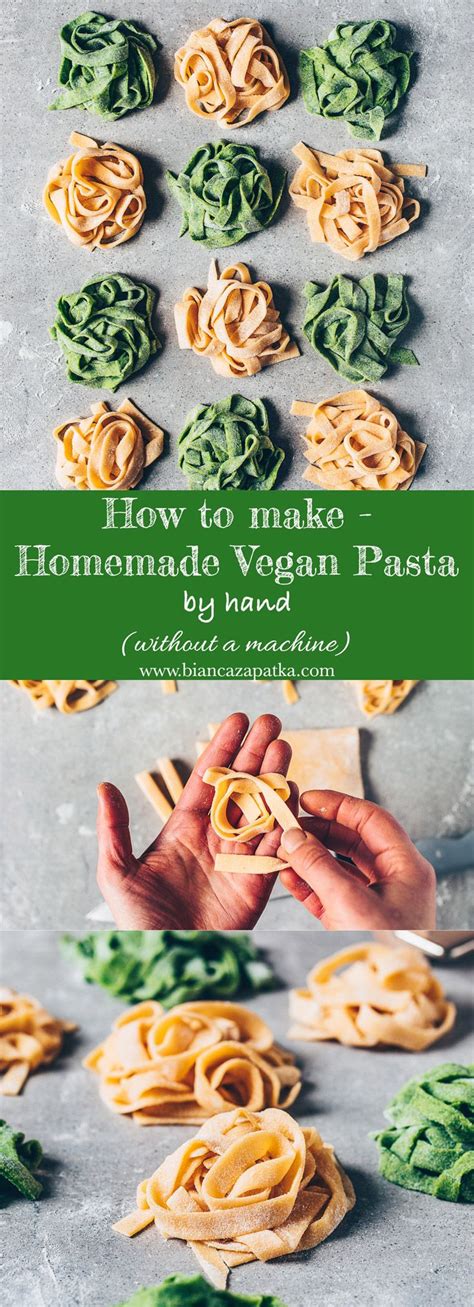 Homemade Vegan Pasta Recipe (Eggless Pasta Dough)