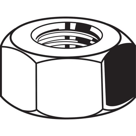 Qty Hex Nut M Thread Mm Hex Wd Mm Hex Ht Stainless