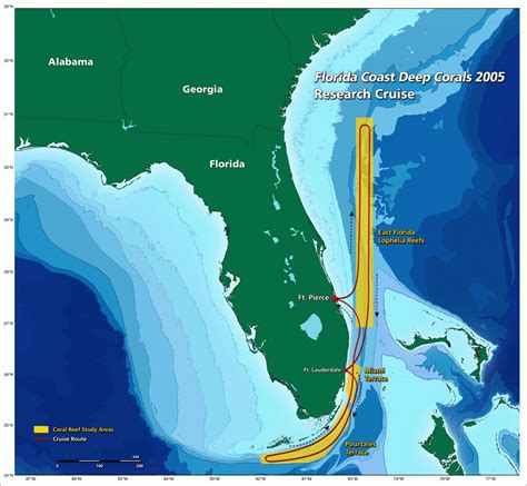 Straits Of Florida - Wikipedia - Water Depth Map Florida | Printable Maps