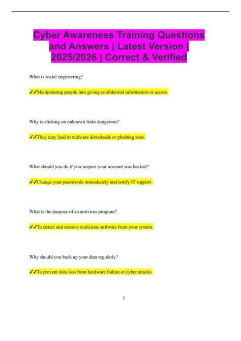 Detailed breakdown of why cyber awareness training army is mandatory for all 9