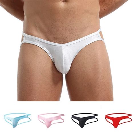 Bikini Hombre Calzoncillos Bulto Bolsa Nalgas Hueco Doble Tanga M L Xl Oferta Eur