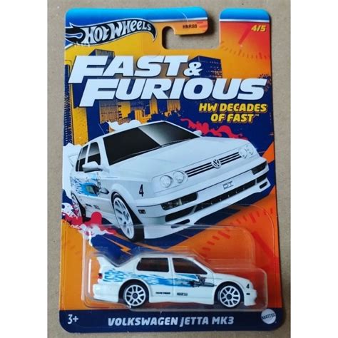 Hot Wheels Volkswagen Jetta MK Velozes E Furiosos Shopee Brasil