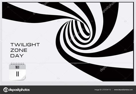 Postcard Twilight Zone Day Stock Vector By Vipdesignusa