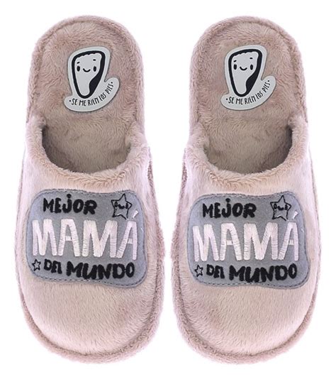 Modelo Jonas45 Nude ZAPATILLAS CASA MUJER FRASES DIVERTIDAS MEJOR MAMÁ DEL MUNDO Deportivas