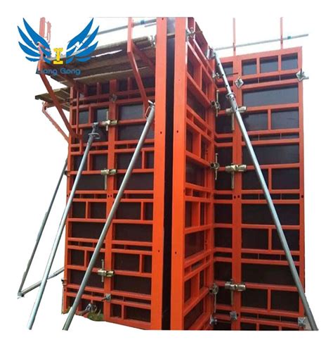 Shear Wall Formwork Crane Lifted Climbing Bracket Formwork For