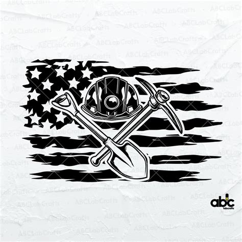 Us Mining Svg File Coal Mining Svg Mining Clipart Mining Cut
