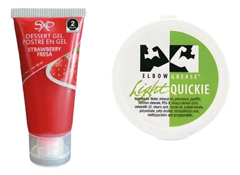 Lubricante Dilatador Anal Elbow Grease Poste Oral Fresa Ligero Meses Sin Inter S