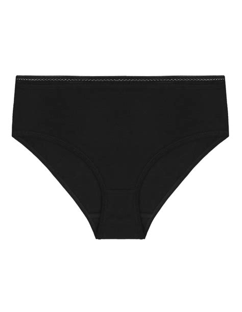 Damskie majtki figi bikini bawełniane z ozdobną gumką pak WIELOKOLOROWY sklep Moraj