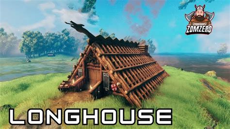 Valheim How To Build A Viking Longhouse Youtube