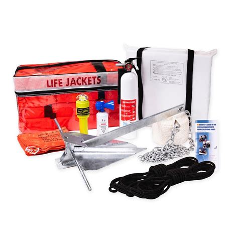 Kjm Marine 42101 Boat Safety Kit Med