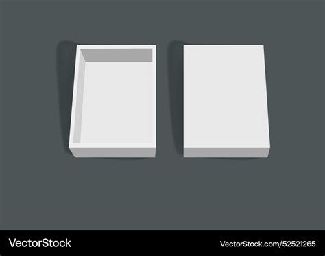 Box mockup Royalty Free Vector Image - VectorStock