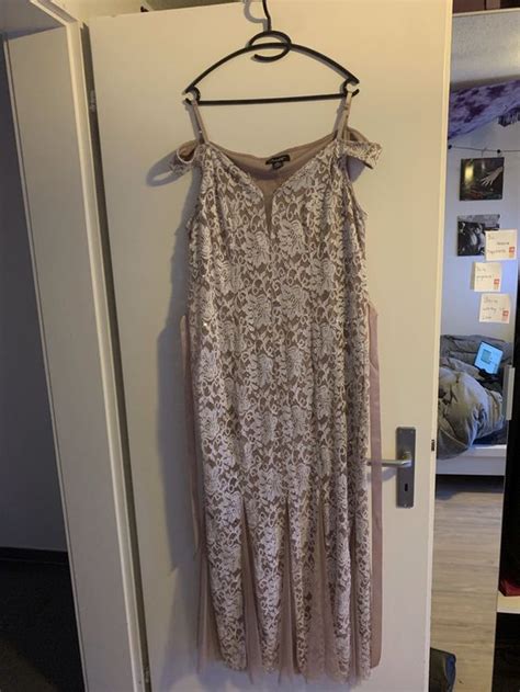 Meerjungfrau Silhouette Abendkleid Rosa Nude gr XL Neu gemäss Beschreibung in Näfels für