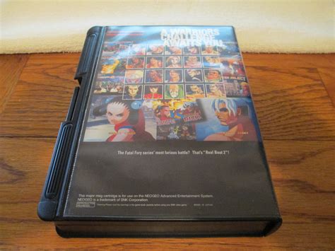 Real Bout Fatal Fury Neo Geo Aes Authentic Snk Extremely Rare Euro