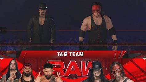 BROTHERS OF DESTRUCTION VS THE USOS WWE RAW WWE 2K23 TQSVERSE YouTube